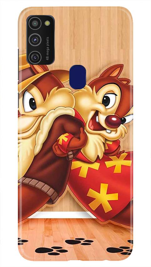 Chip n Dale Mobile Back Case for Samsung Galaxy M21   (Design - 335)