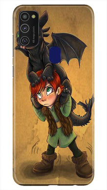 Dragon Mobile Back Case for Samsung Galaxy M21   (Design - 336)