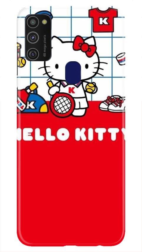 Hello Kitty Mobile Back Case for Samsung Galaxy M21 (Design - 363)