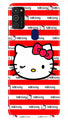 Hello Kitty Mobile Back Case for Samsung Galaxy M21   (Design - 364)