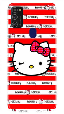 Hello Kitty Mobile Back Case for Samsung Galaxy M21   (Design - 364)