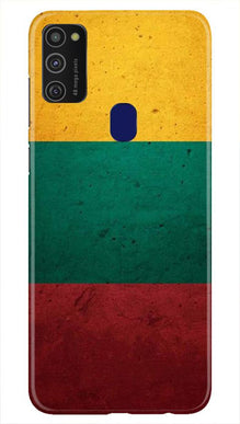 Color Pattern Mobile Back Case for Samsung Galaxy M21   (Design - 374)