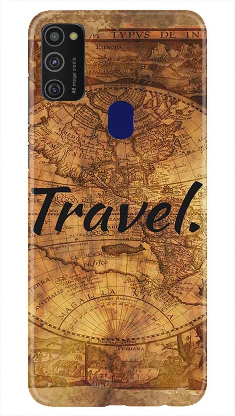 Travel Mobile Back Case for Samsung Galaxy M21   (Design - 375)