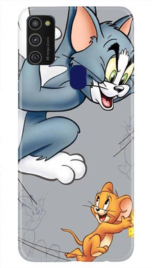 Tom n Jerry Mobile Back Case for Samsung Galaxy M21   (Design - 399)