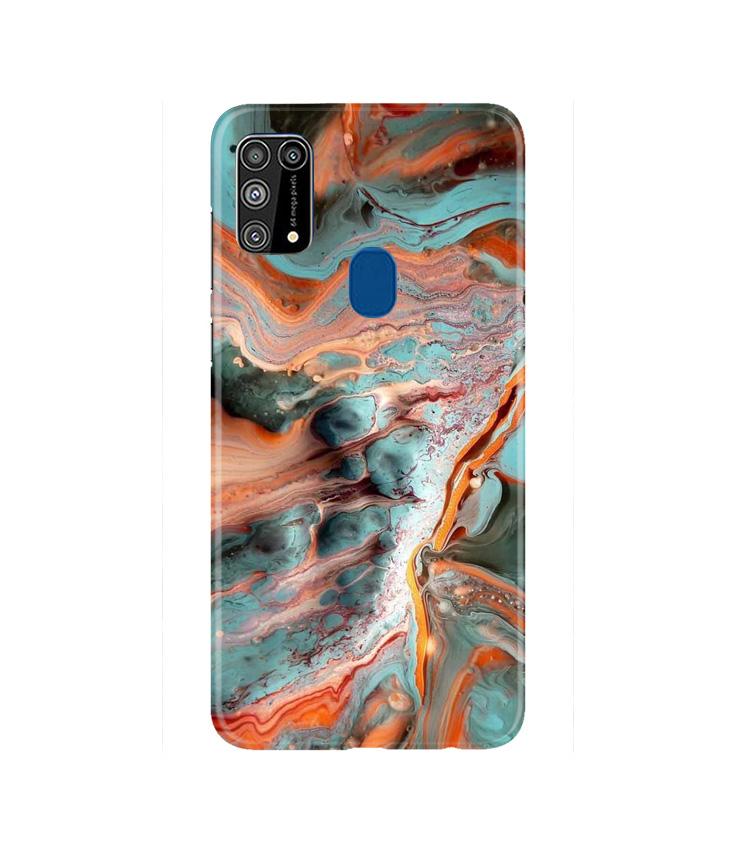 Marble Texture Mobile Back Case for Samsung Galaxy M31(Design - 309)