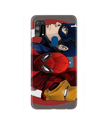 Superhero Mobile Back Case for Samsung Galaxy M31  (Design - 311)