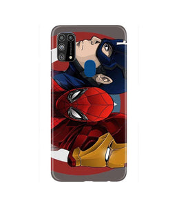 Superhero Mobile Back Case for Samsung Galaxy M31(Design - 311)