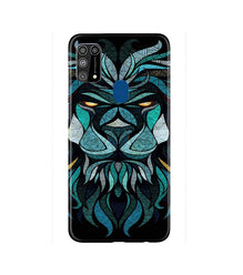 Lion Mobile Back Case for Samsung Galaxy M31  (Design - 314)