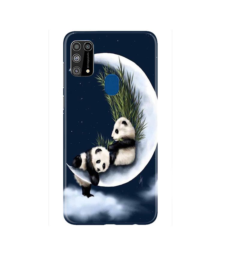 Panda Moon Mobile Back Case for Samsung Galaxy M31(Design - 318)