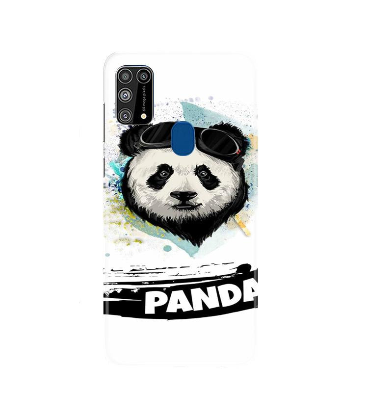 Panda Mobile Back Case for Samsung Galaxy M31  (Design - 319)