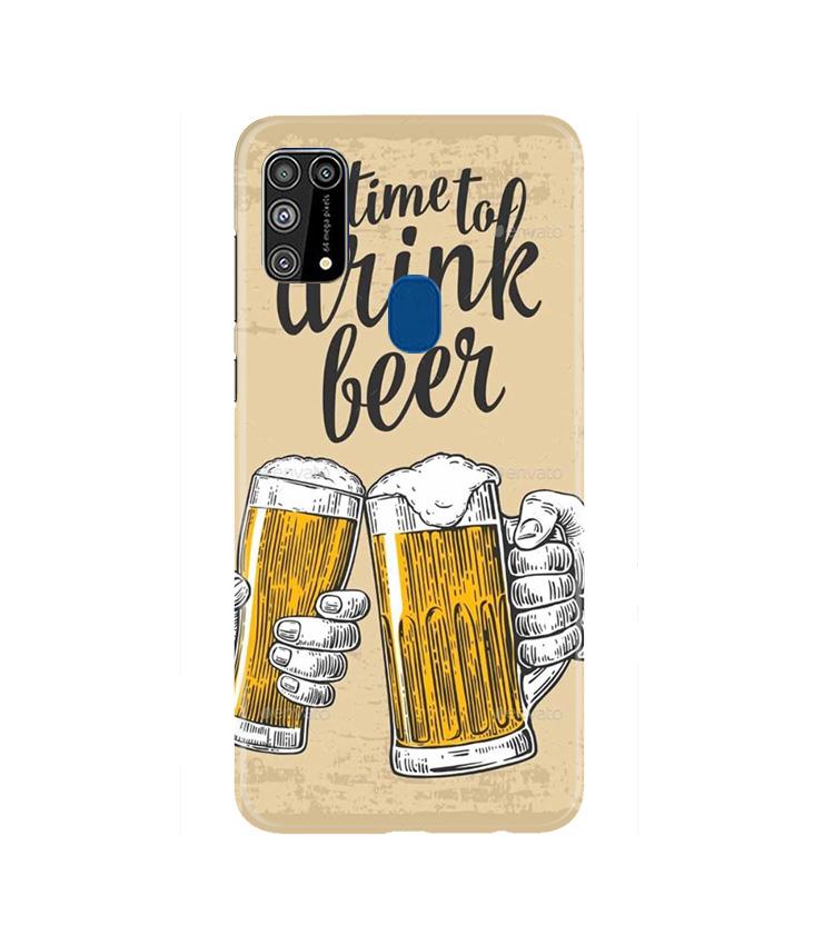Drink Beer Mobile Back Case for Samsung Galaxy M31(Design - 328)