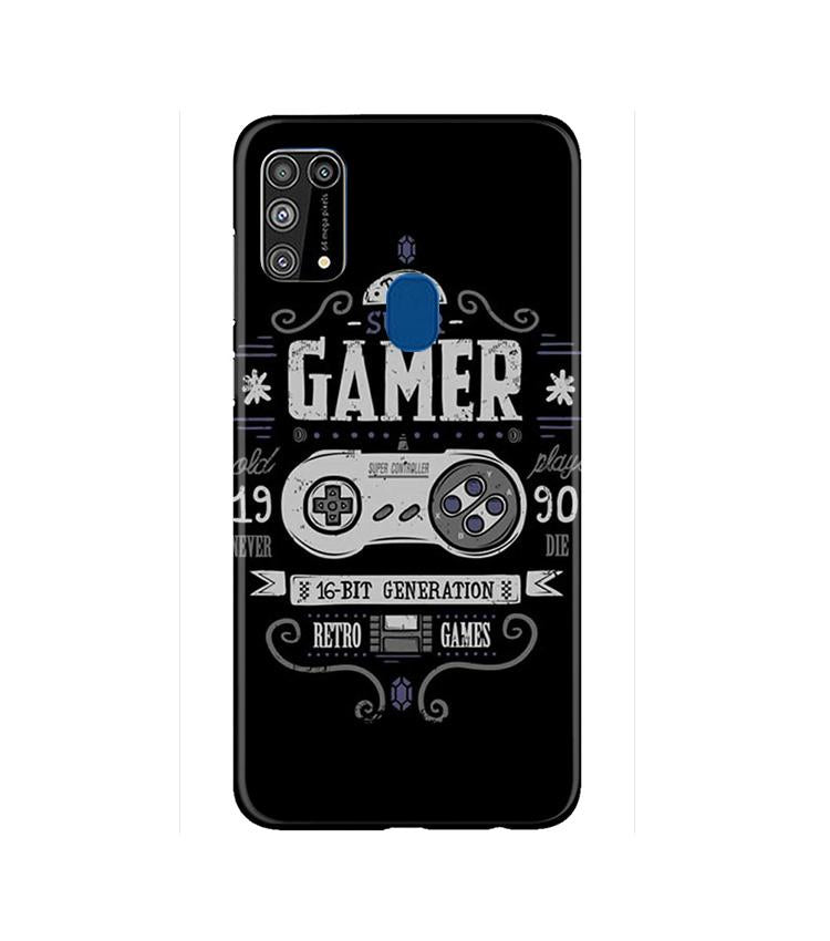 Gamer Mobile Back Case for Samsung Galaxy M31  (Design - 330)