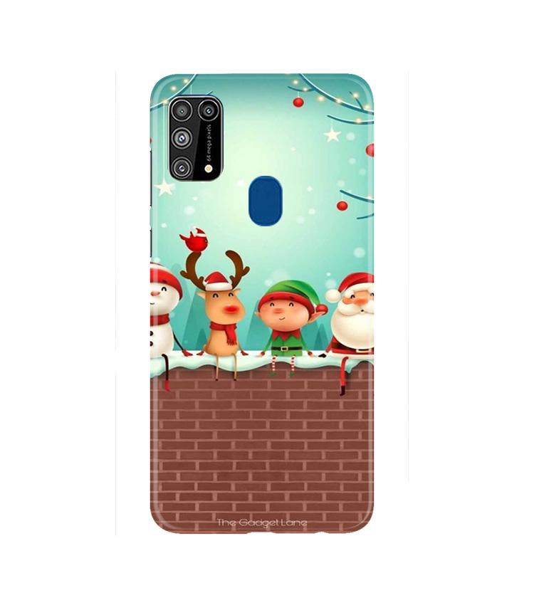 Santa Claus Mobile Back Case for Samsung Galaxy M31(Design - 334)
