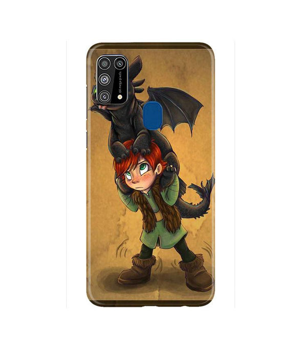 Dragon Mobile Back Case for Samsung Galaxy M31  (Design - 336)