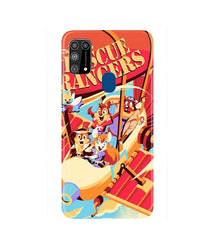 Rescue Rangers Mobile Back Case for Samsung Galaxy M31  (Design - 341)