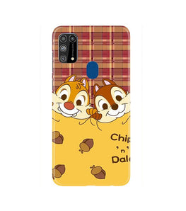 Chip n Dale Mobile Back Case for Samsung Galaxy M31(Design - 342)