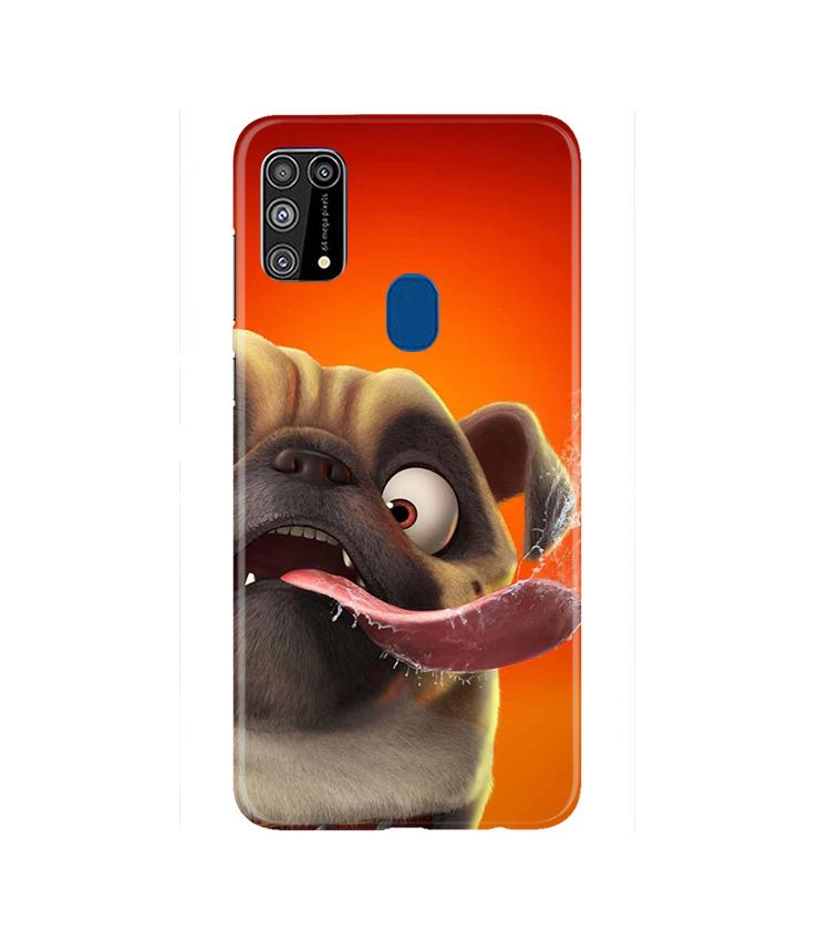 Dog Mobile Back Case for Samsung Galaxy M31  (Design - 343)