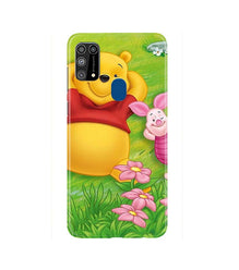 Winnie The Pooh Mobile Back Case for Samsung Galaxy M31  (Design - 348)