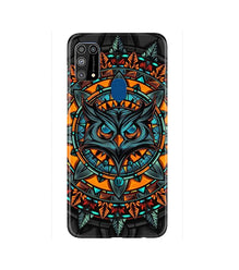 Owl Mobile Back Case for Samsung Galaxy M31  (Design - 360)