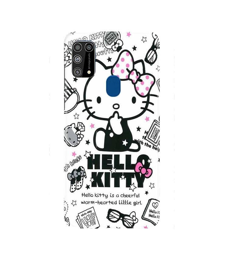Hello Kitty Mobile Back Case for Samsung Galaxy M31(Design - 361)