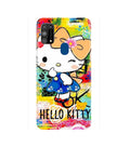 Hello Kitty Mobile Back Case for Samsung Galaxy M31  (Design - 362)