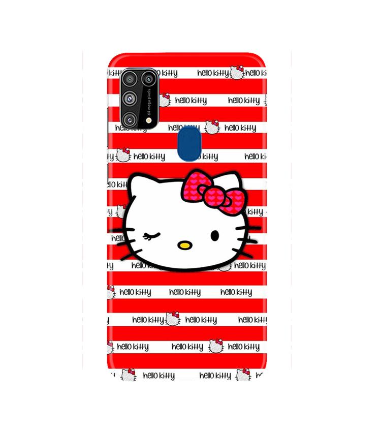 Hello Kitty Mobile Back Case for Samsung Galaxy M31  (Design - 364)