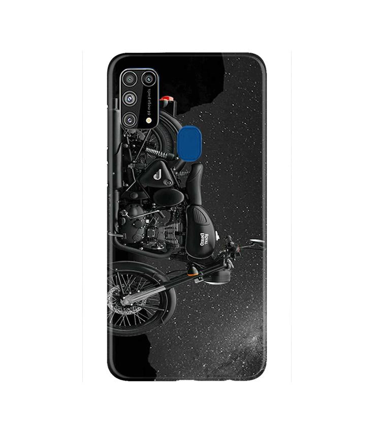 Royal Enfield Mobile Back Case for Samsung Galaxy M31  (Design - 381)