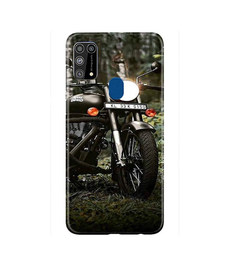Royal Enfield Mobile Back Case for Samsung Galaxy M31(Design - 384)
