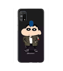 Shin Chan Mobile Back Case for Samsung Galaxy M31  (Design - 391)