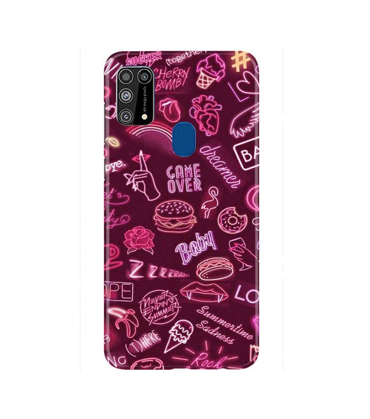 Party Theme Mobile Back Case for Samsung Galaxy M31  (Design - 392)
