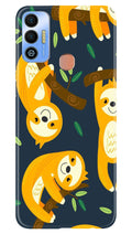 Racoon Pattern Case for Tecno Spark 7T