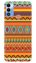 Zigzag line pattern Case for Tecno Spark 7T
