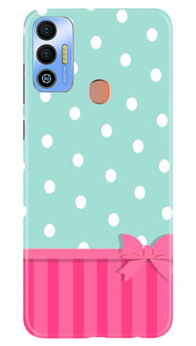 Gift Wrap Mobile Back Case for Tecno Spark 7T (Design - 30)