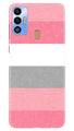Pink white pattern Case for Tecno Spark 7T