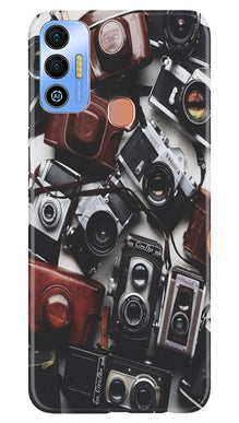 Cameras Mobile Back Case for Tecno Spark 7T (Design - 57)