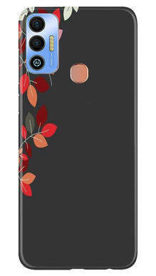 Grey Background Mobile Back Case for Tecno Spark 7T (Design - 71)