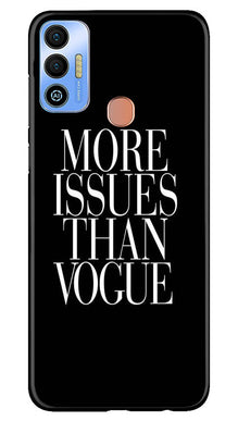 More Issues than Vague Mobile Back Case for Tecno Spark 7T (Design - 74)