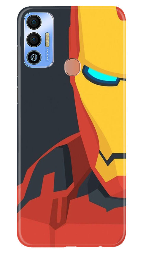 Iron Man Superhero Case for Tecno Spark 7T(Design - 120)