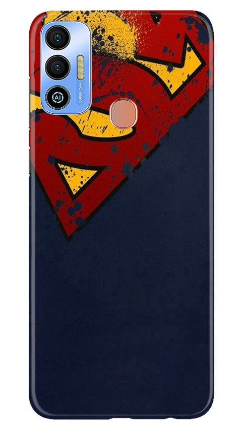 Superman Superhero Case for Tecno Spark 7T(Design - 125)