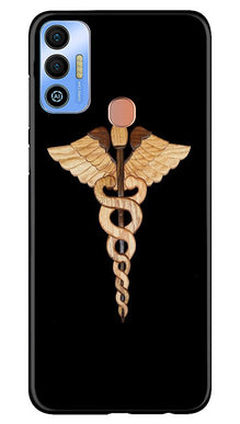 Doctor Logo Mobile Back Case for Tecno Spark 7T  (Design - 134)