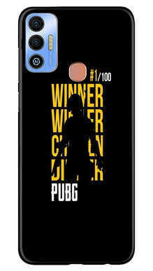 Pubg Winner Winner Mobile Back Case for Tecno Spark 7T  (Design - 146)