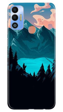 Mountains Case for Tecno Spark 7T (Design - 155)