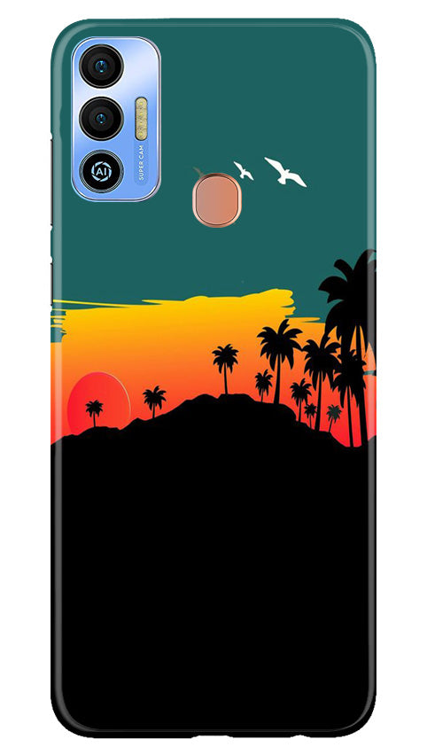 Sky Trees Case for Tecno Spark 7T (Design - 160)