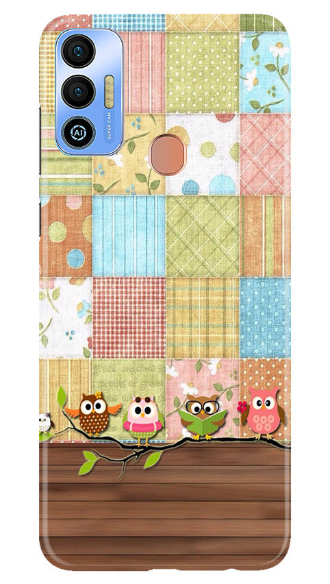 Owls Case for Tecno Spark 7T (Design - 171)