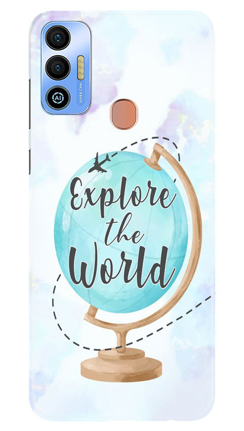 Explore the World Case for Tecno Spark 7T (Design No. 176)