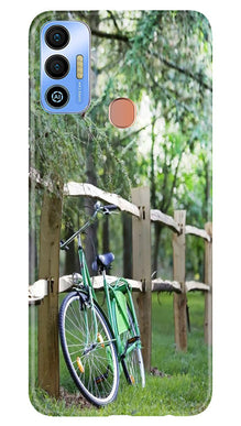 Bicycle Mobile Back Case for Tecno Spark 7T (Design - 177)