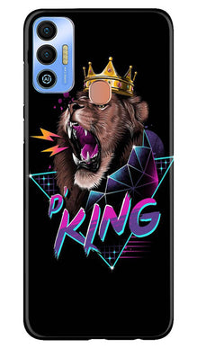 Colorful Square Mobile Back Case for Tecno Spark 7T (Design - 187)