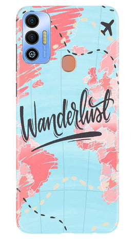 Red Heart Cycle Case for Tecno Spark 7T (Design No. 191)