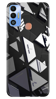 Modern Art Mobile Back Case for Tecno Spark 7T (Design - 198)