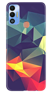 Modern Art Mobile Back Case for Tecno Spark 7T (Design - 200)